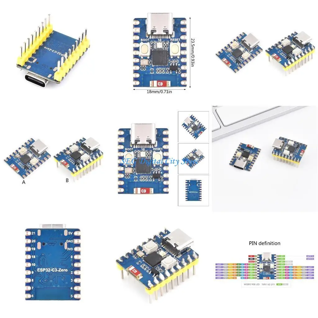 U75B ESP32 WiFi لاسلكيًا ESP32- ذاكرة لوحة تطوير صغيرة 4 ميجابايت