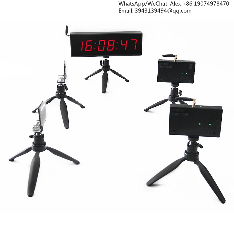 

Portable Digital Wireless Laser Timer Professional Track Field Sprints Timing System For Sports Training Race Clock For Running