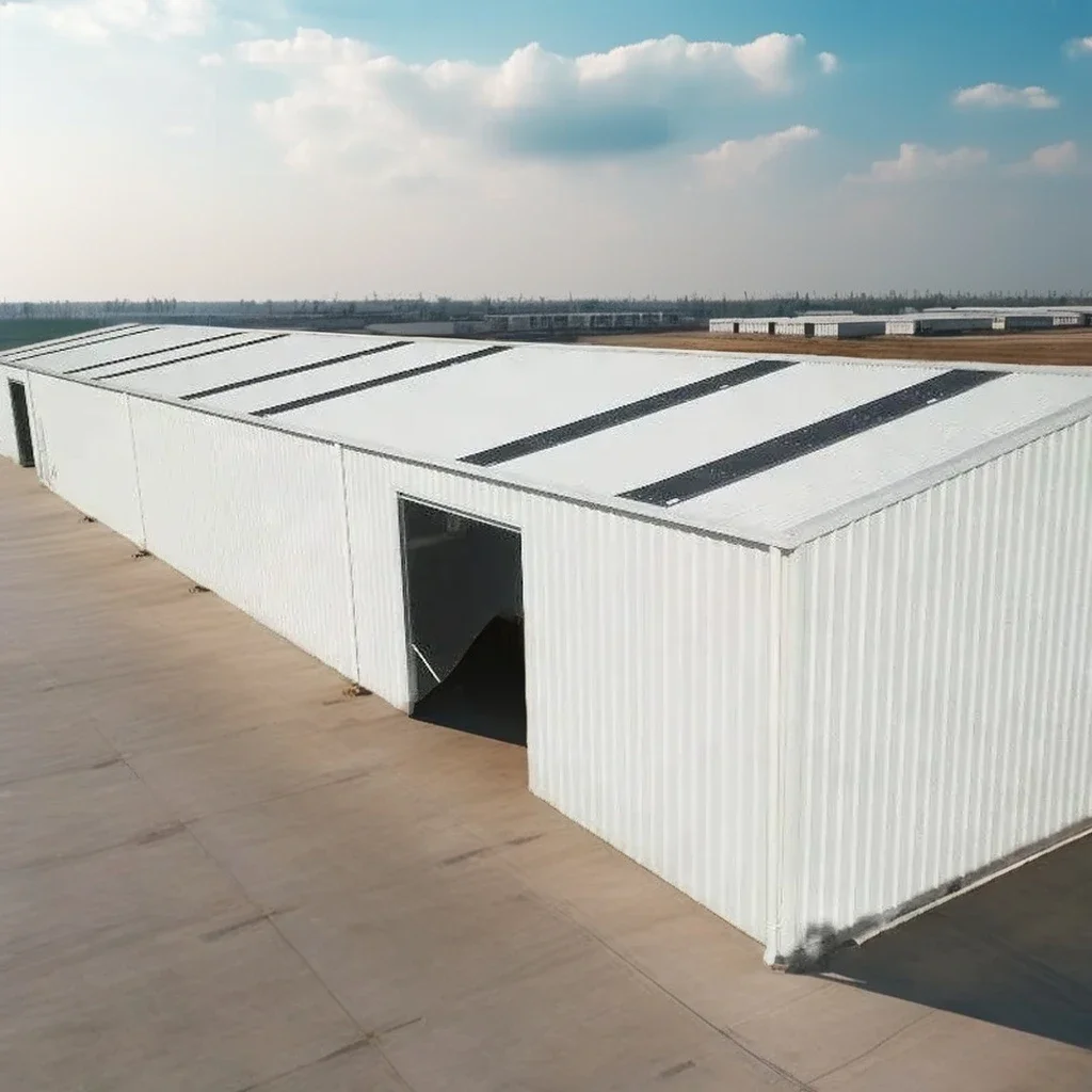 # l High Quality Fast Installation Industrial Prefabricated Steel Structure  Frame Warehouse