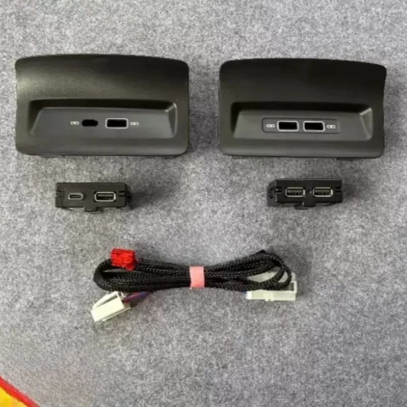 OEM Rear Seat USB Socket Armerst USB Adapter for Skoda Kodiaq Karoq 5QD 035 726 L