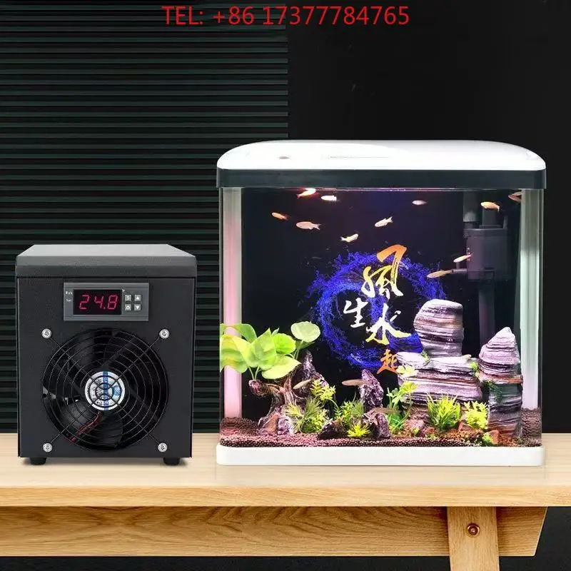 160 L 270 W //380 V 1/10 Aquarium Chiller with Pump for Fish Tank Cooling Equipment