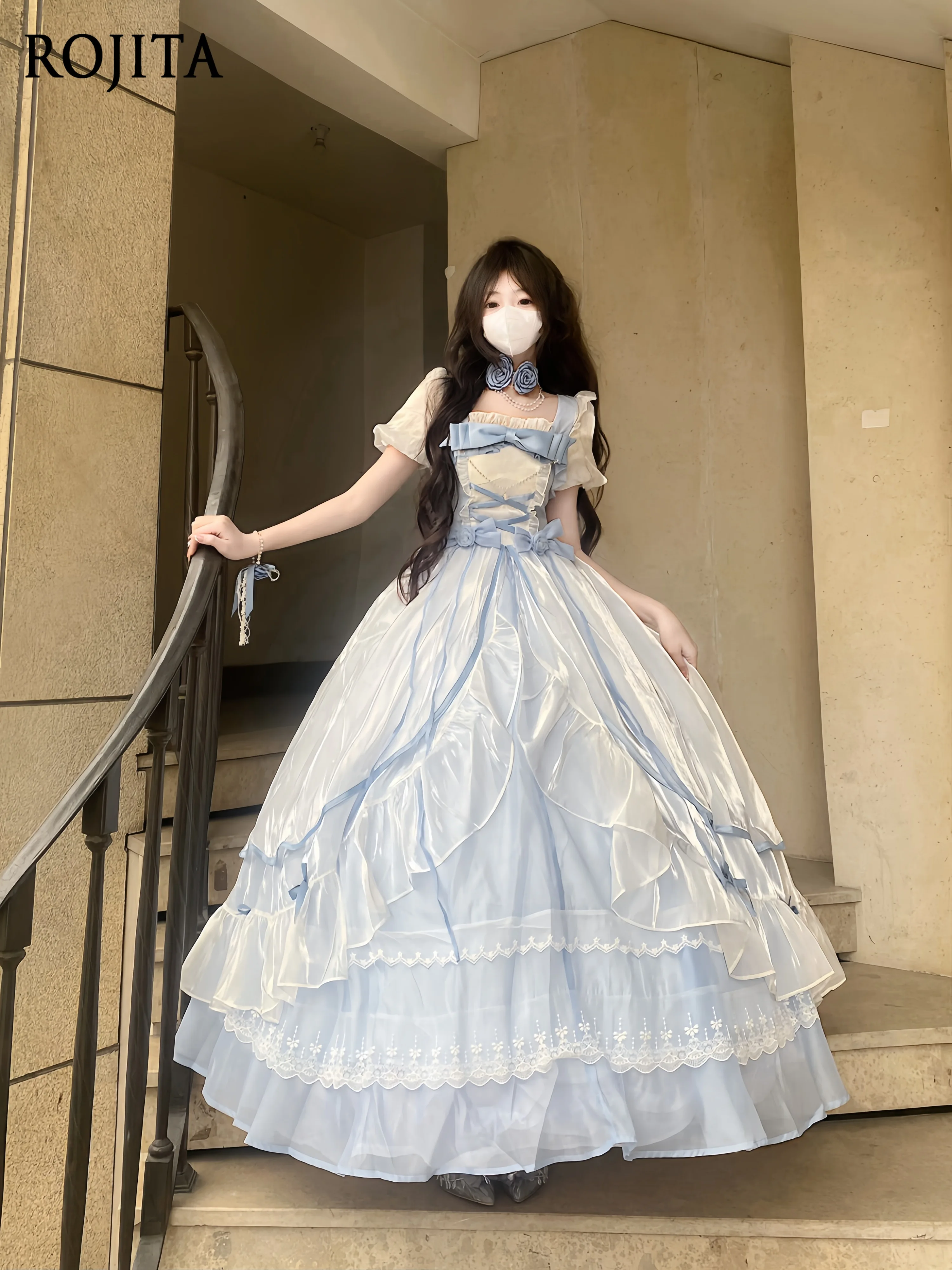 

Big Skirt Lolita Dress Women 2025 New Noble and Elegant Princess Dress Generation Color Bar Mitzvah Birthday Party Dresses