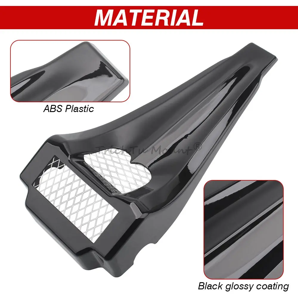 غطاء المبرد السفلي للدراجة النارية للذقن الأمامي لملحقات Harley Road King Electra Street Road Glide 1997-2013