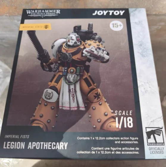 

【SF】JOYTOY 1/18 Action Figure Imperial Fists Legion Apothecary Model Toys Gifts Collection Ornaments