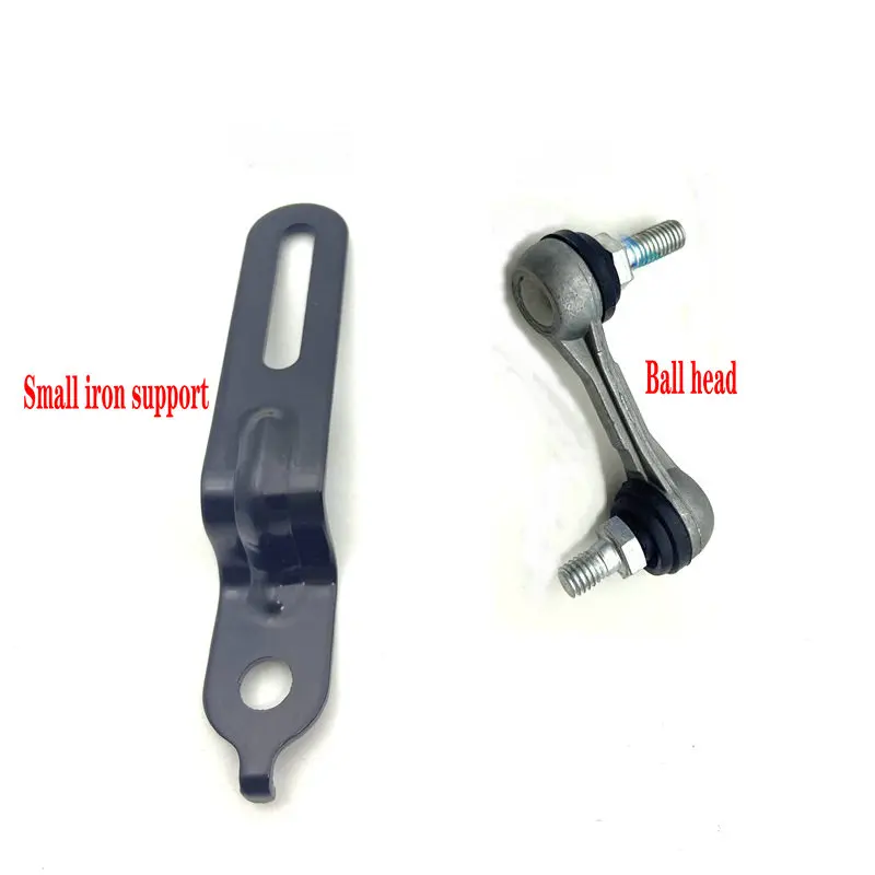 Apply to  Crown, Reiz, Camry and IS, GS series  Rear body height sensor small bracket, iron sheet, ball joint