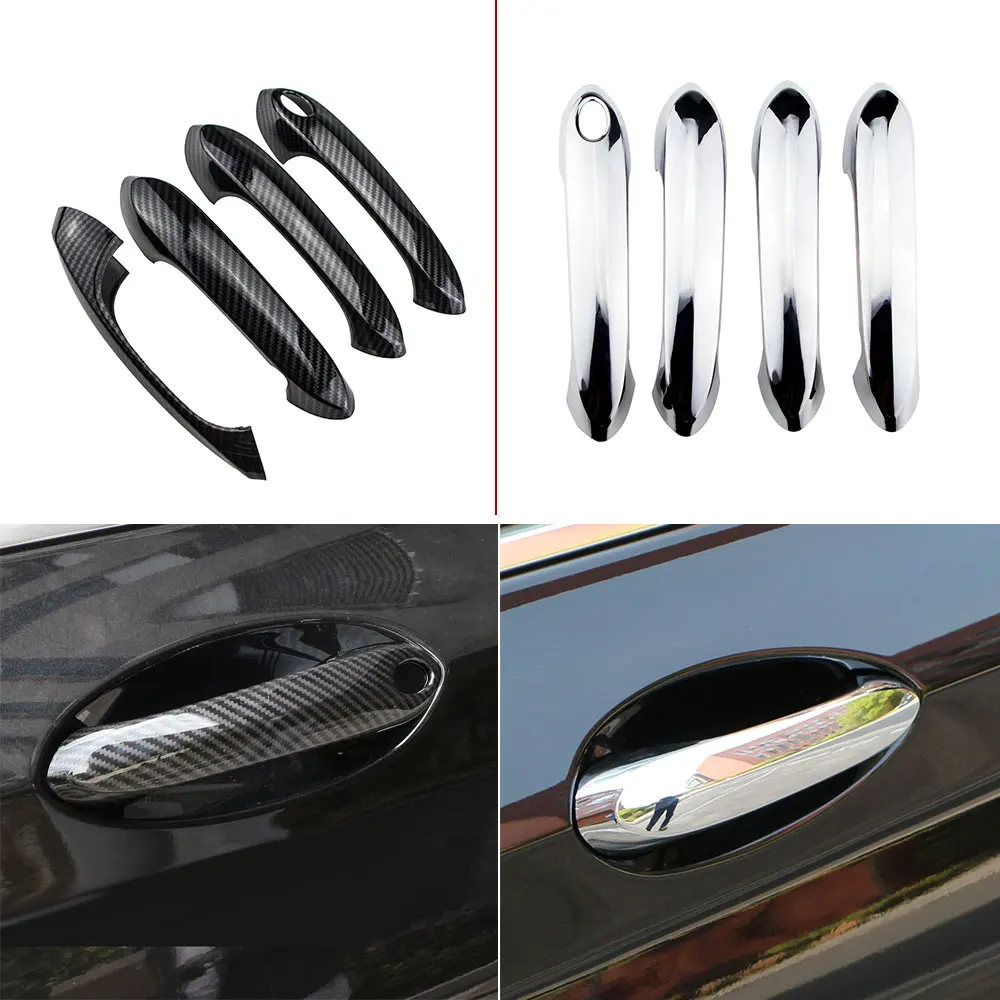 

For BMW X3 G01 2018 2019 2020 2021 2022 LHD Door Handle Trim Door Handles Grab Sticker Decoration Cover Styling Accessories
