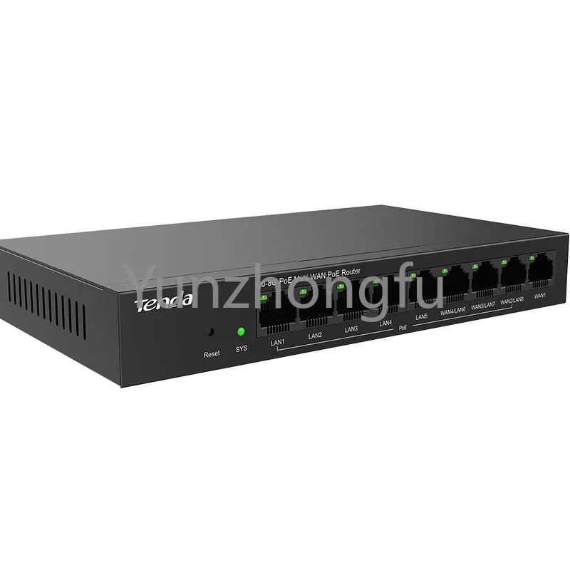 

Control AP Management POE Gigabit Router 9-Ports Access Centralized Controller APP Support 210 Clients,