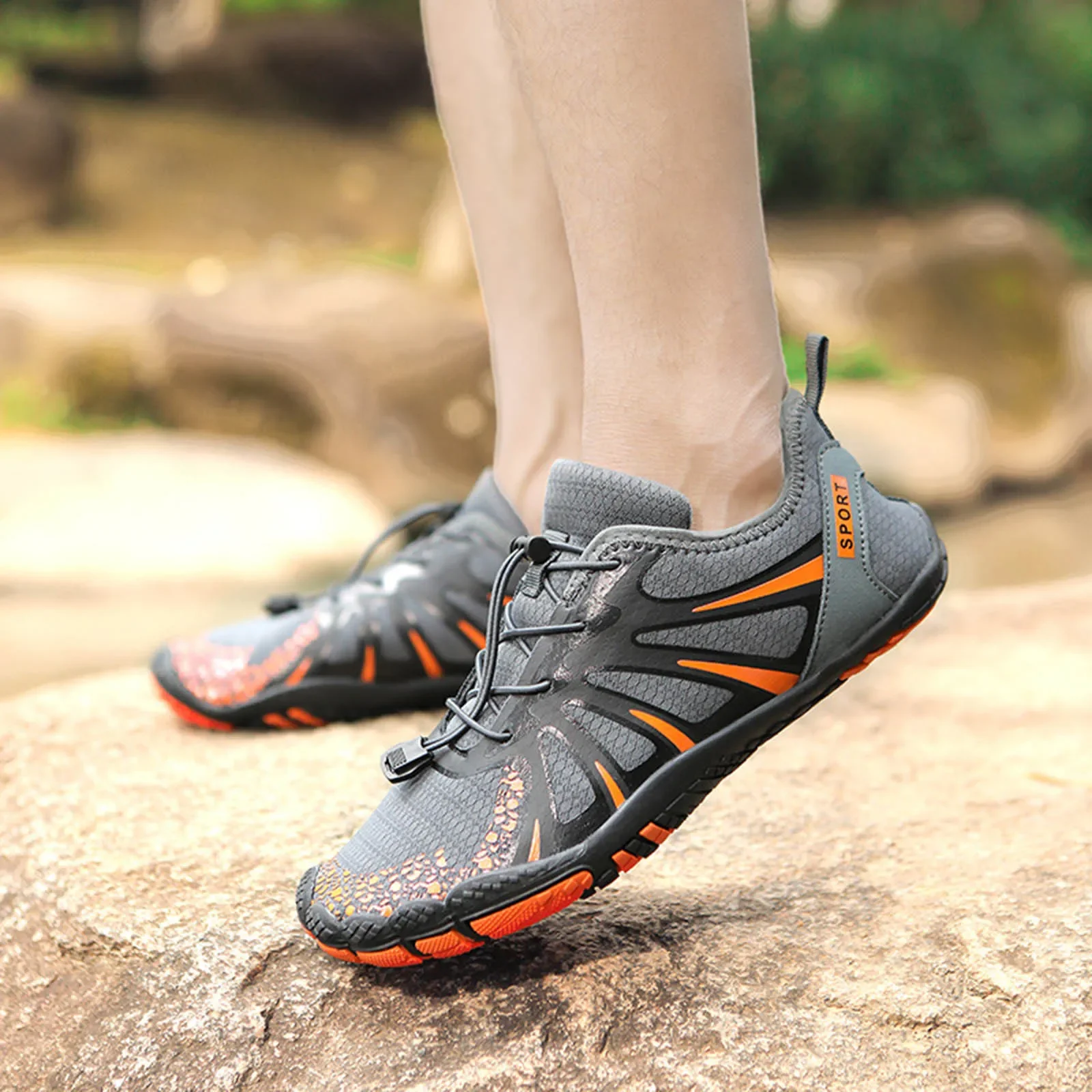 

Fashion NiceOriginal Men'S Sneakers Men Sports Shoes Fashion New Pattern Wading Shoes Quick Drying Breathable Swimming Shoes Fit