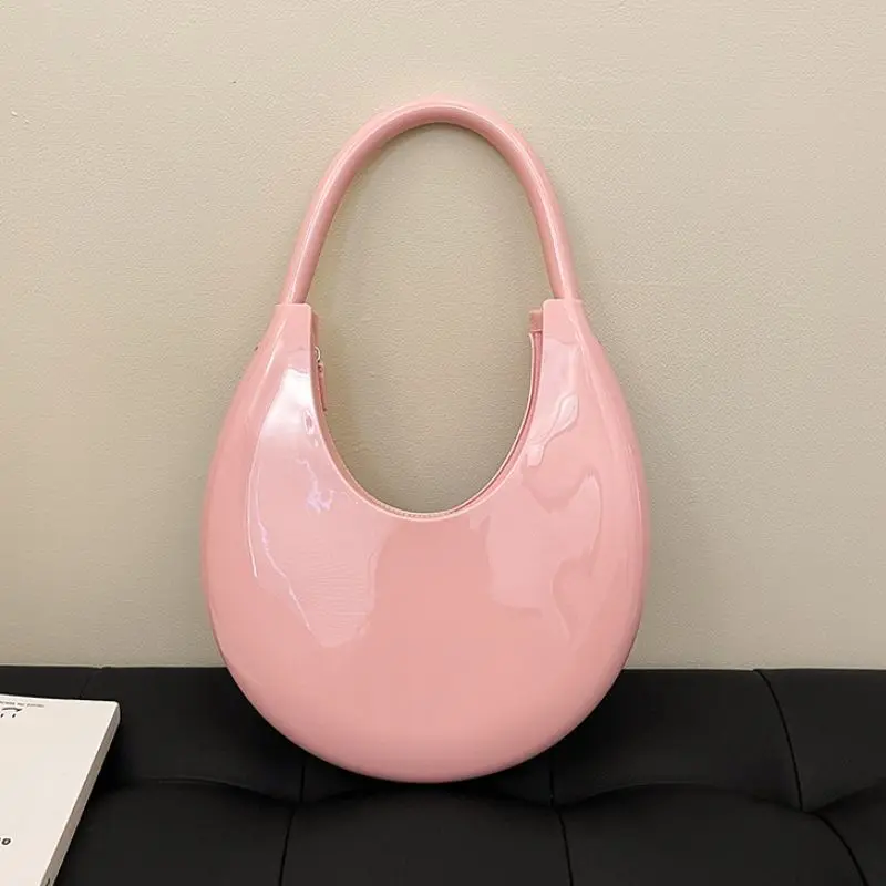 

High-end Bag with Fashion Niche Design New Crescent-shaped Spring 2025.new Women's Handbag, Shoulder Package Underarm Bag