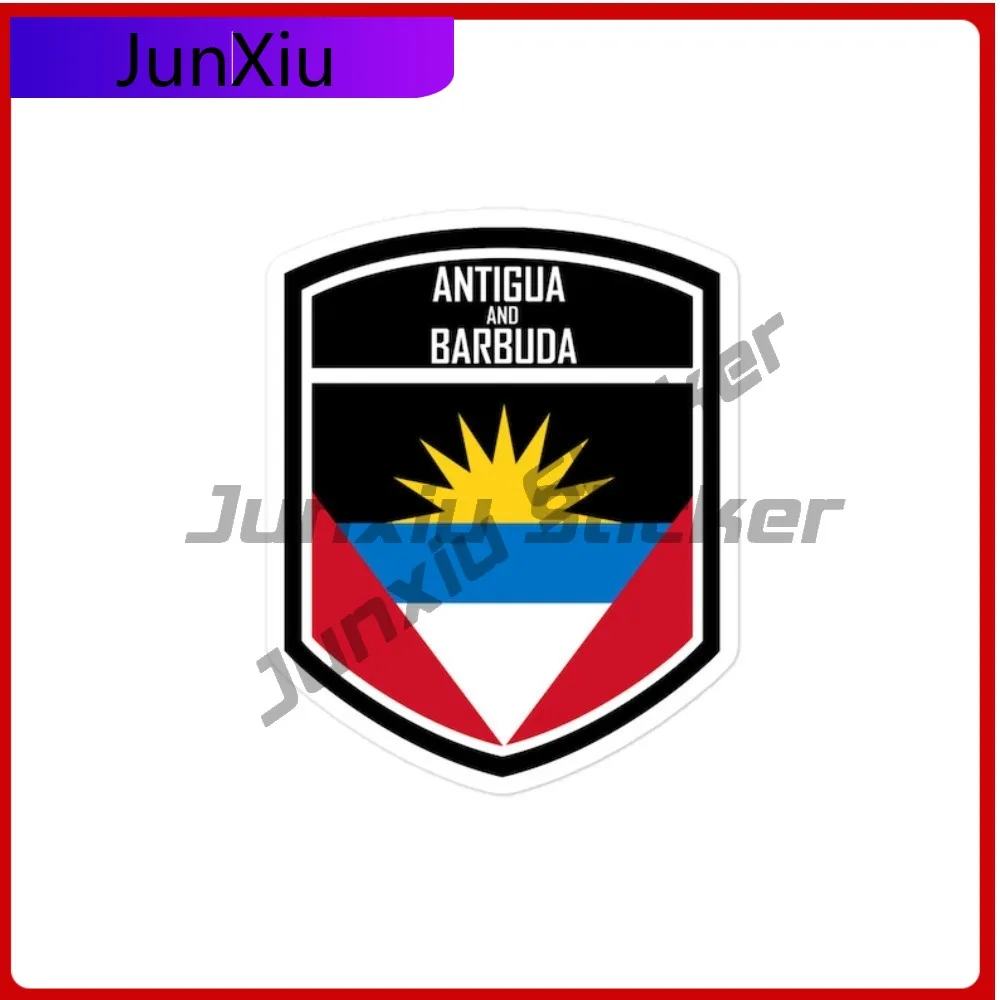 

Antigua and Barbuda Custom Modern High Quality Flag Emblem Stickers Waterproof Vinyl Decal No Fade Print and PVC