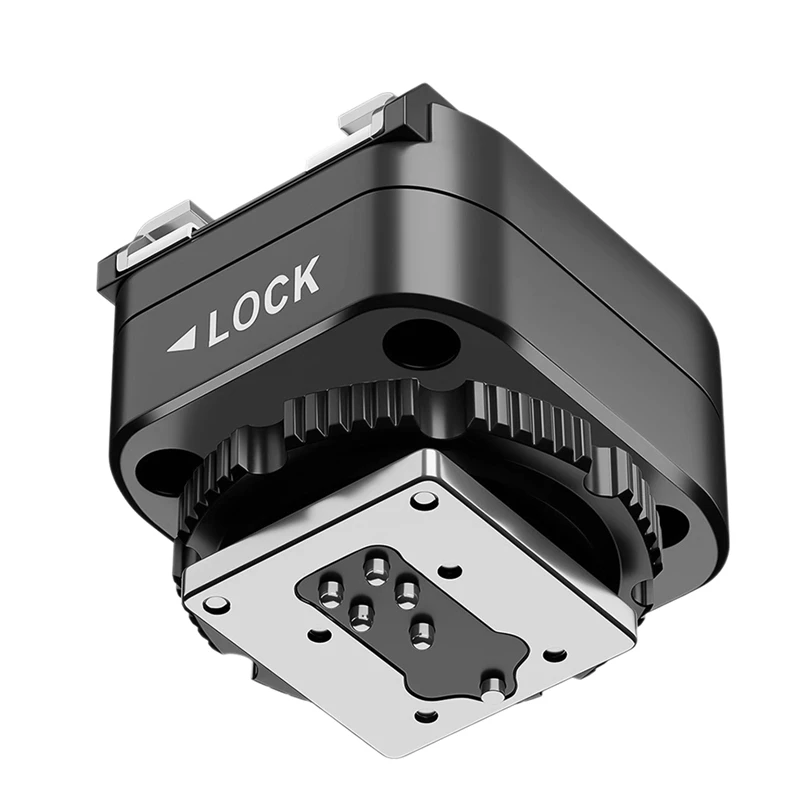 Pixel Flash Hot Shoe Height Increasing Base 180° for DSLR Camera Supports TTL High-Speed Synchronization-ELEC