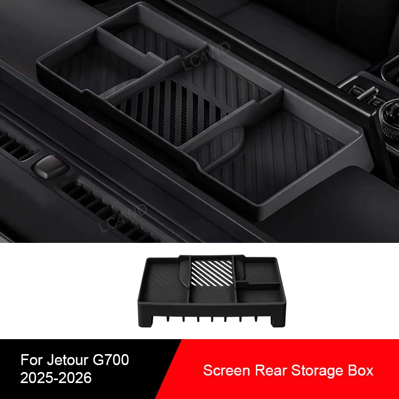 Off Raod 4X4 Interior Accessories Dashboard Navigation Screen Rear Storage Box For Chery Jetour G700 2025 2026