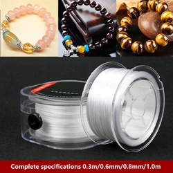 100/80/75M Strong Elastic Crystal Beading Cord For Bracelets Stretch Thread String Necklace DIY Jewelry Making Cords Line