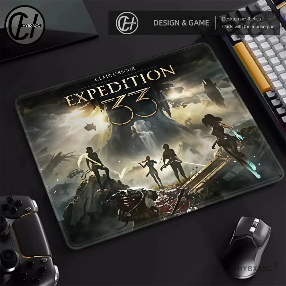 

PC Cabinet Desk Mats Clair Obscur Expedition Mouse Pad Keyboard Mouse Mat Gamer Mousepad Gaming Accessories