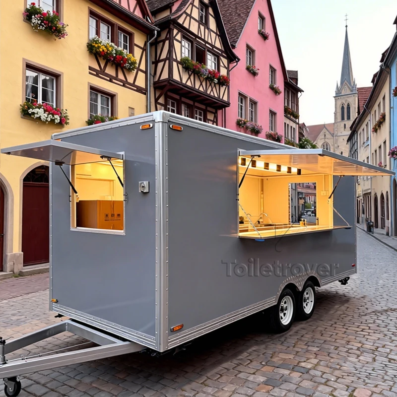 

Коммерческие полностью оборудованные грузовики для еды, вафельный креп, десерт, блин, пончик, грузовик для еды, движущийся прицеп для еды на продажу