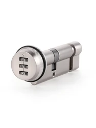 Zinc alloy indoor door lock, intelligent digital password key lock, bedroom, kitchen, bathroom, storage room, apartment
