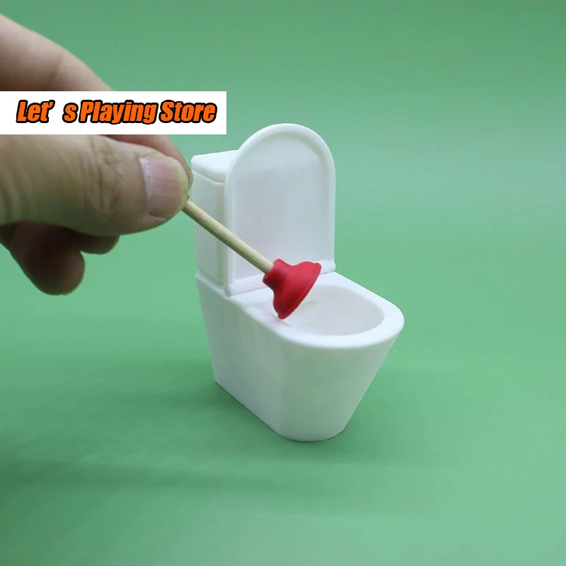 ドールハウス ミニチュア - ヴィンテージ ホワイト 便座、ごっこ遊び用シミュレーション バスルーム セット、完璧な人形アクセサリー