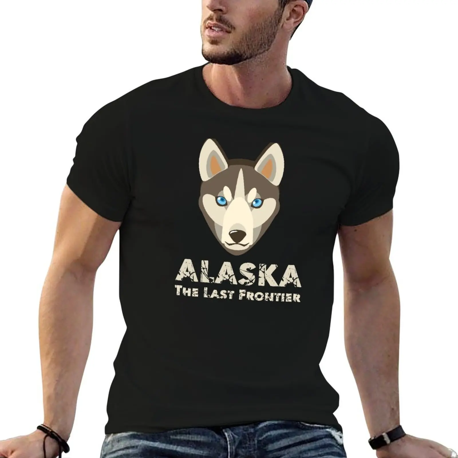 Alaska The Last Frontier , alaska Wolf , Alaska License , north pole Polar bear T-Shirt