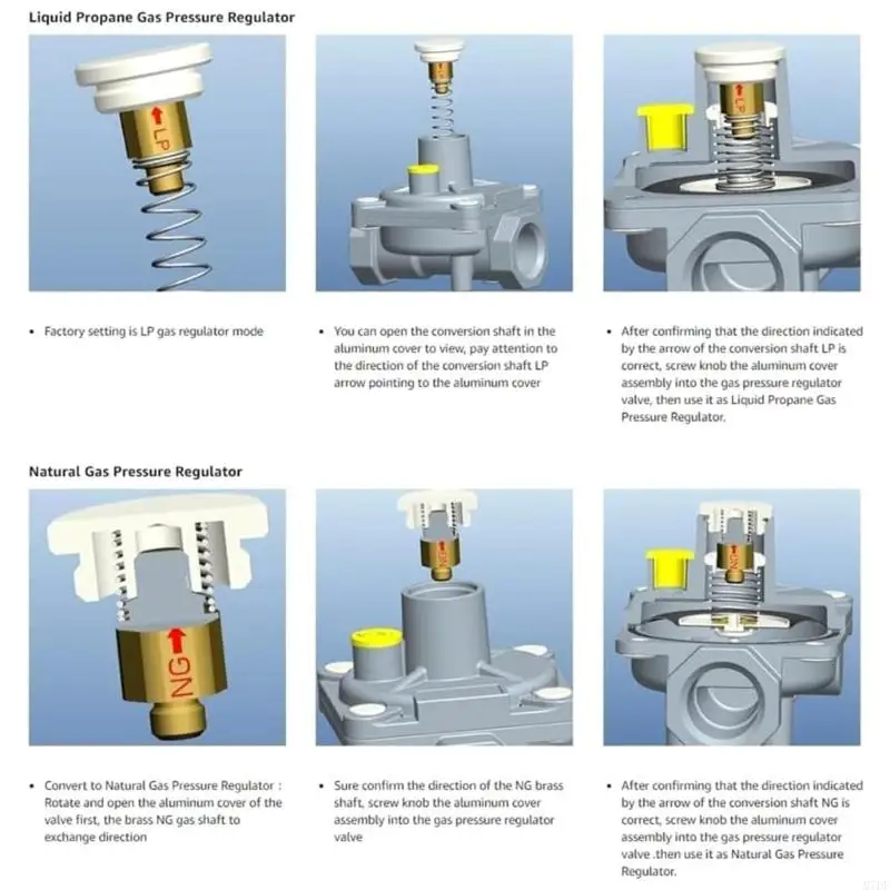 M7DF Gases Regulador Regulador Regulador Regulador Válvulas Redução Pressão Reduzindo