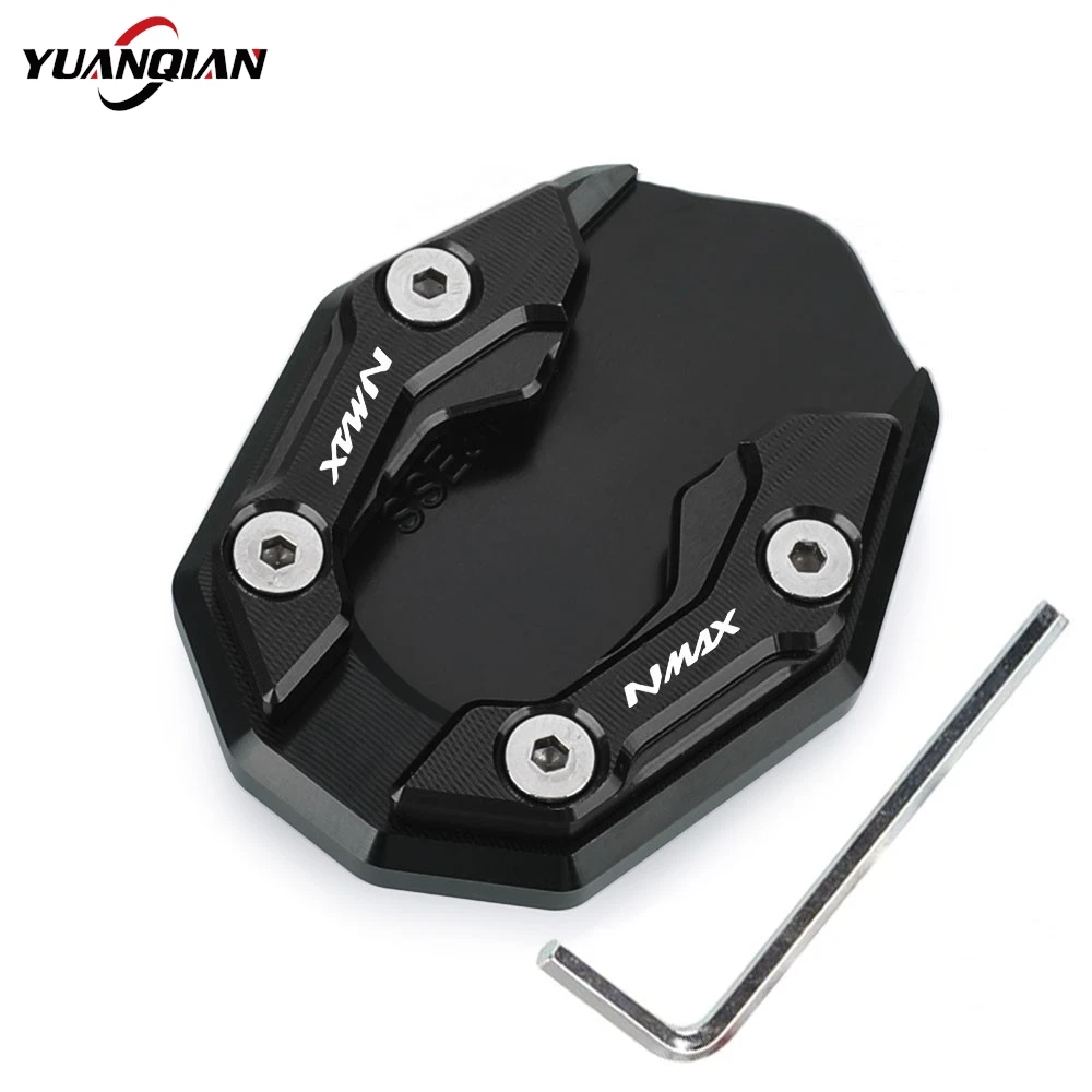 For YAMAHA NMAX155 NMAX125 N MAX NMAX 155 125 NAMX 2021 2022 2023 2024 2025 2026 Kickstand Side Stand Enlarge Foot Extension Pad