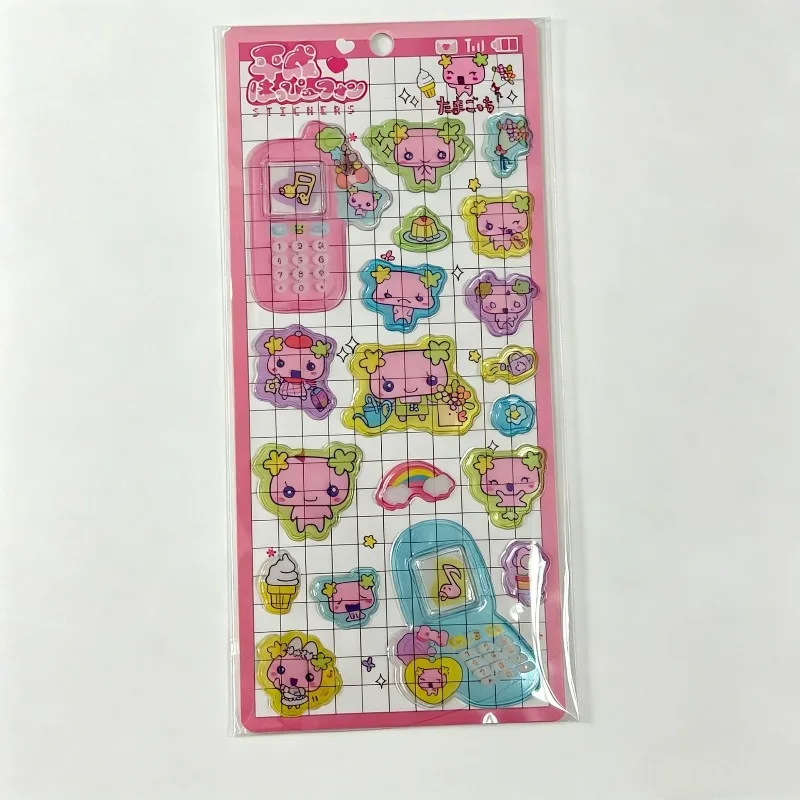 Neue Tamagotchi Mametchi Kuchipatchi Cartoon-Kreativ-Aufkleber, dreidimensionale Klebeaufkleber, personalisierte Animations-Peripherieaufkleber – Detail 10