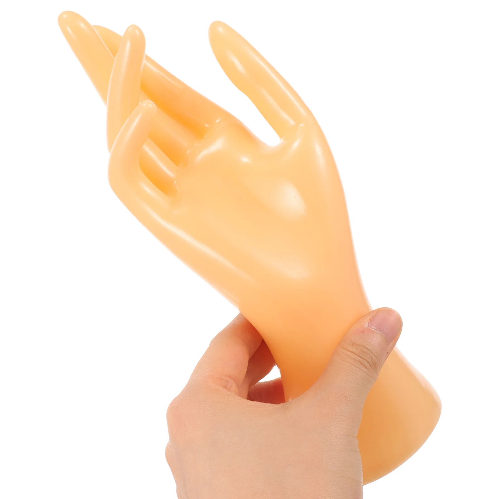 

Decorative Hand Jewelry Holder Multi-Function Mannequin Hand Lightweight Portable Display Accessory for Rings Bracelets Watches