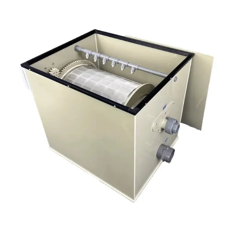 

Fish Pond Water Treatment Machinery Micro Drum Filter Koi Pond Biological Filtration System Microfiltration Machine for Pond