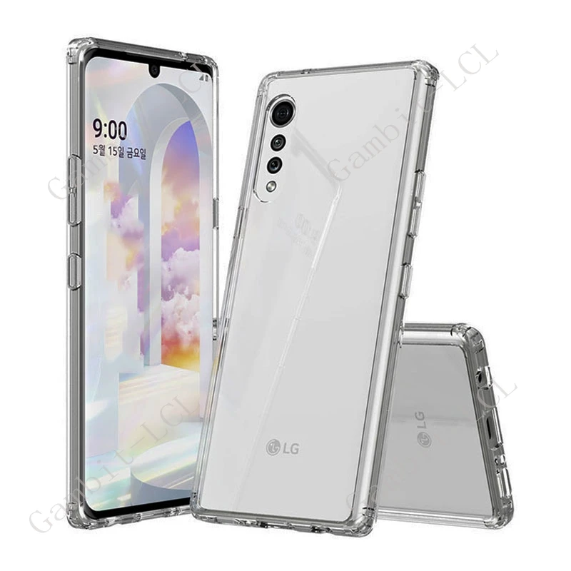 Anti-Falling Case For LG Velvet 5G 2020 6.8" LM-G900N LM-G900 LM-G900EM Soft TPU Original Shockproof Back Cover ON LG Velvet view 2