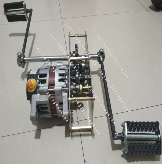 12V 24V 2000W 220V 800W Pedal Generator Brushless  High-power DC Battery Charging AC Permanent Magnet