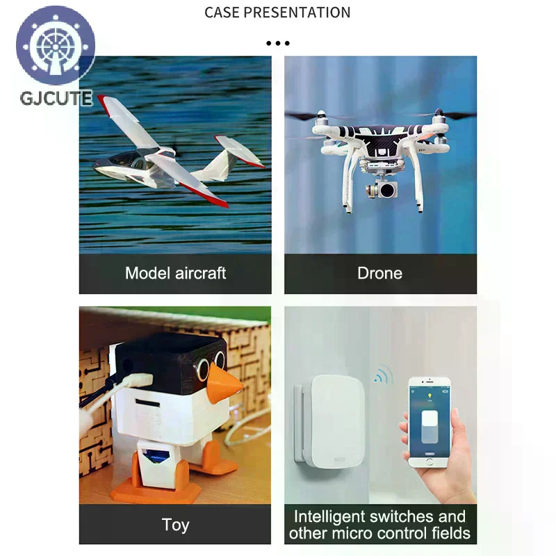 Mikro serwa cyfrowe 2g Mini serwa do modeli samochodów RC F3P, mikro serwa do samolotów, modeli z stałym skrzydłem, helikopterów, łodzi, robotów z kanałami wentylacyjnymi