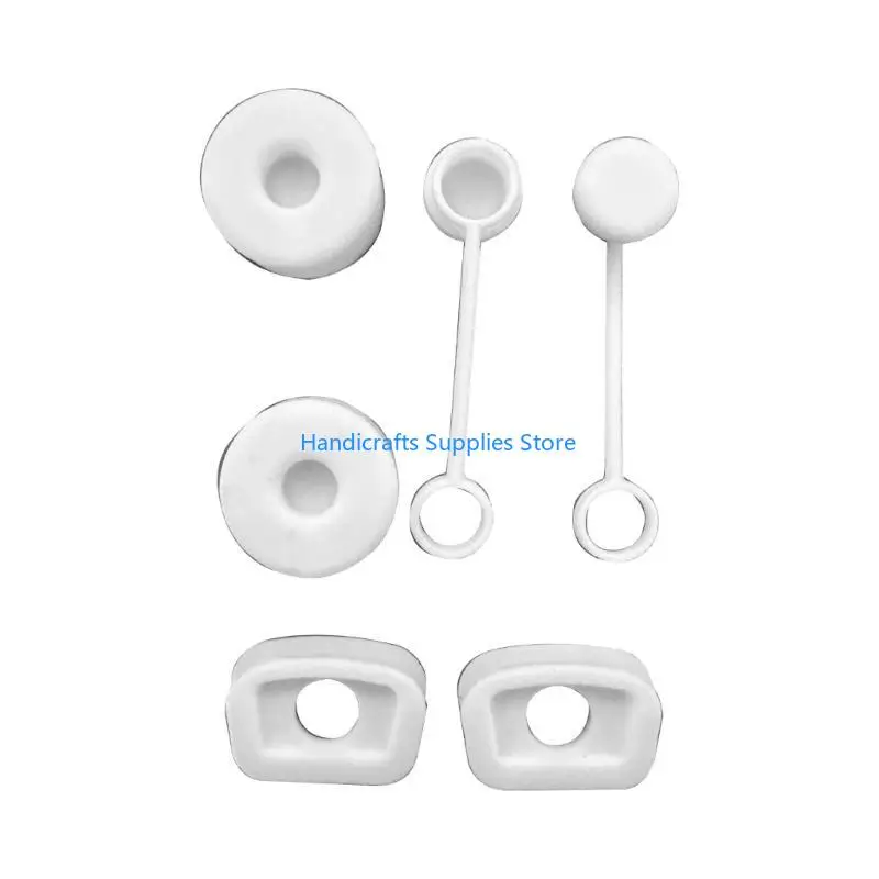 

R1WA 6pieces Силиконовый пробел, вытекающий на сет