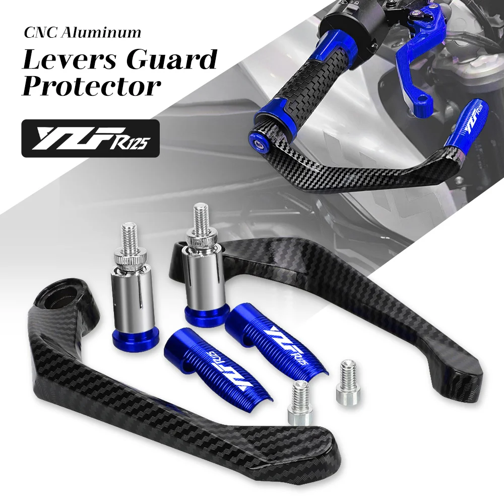 

FOR YAMAHA YZFR125 YZF-R125 YZF R125 2008-2018 Motorcycle Levers Guard Brake Clutch Handlebar Grips End Protector