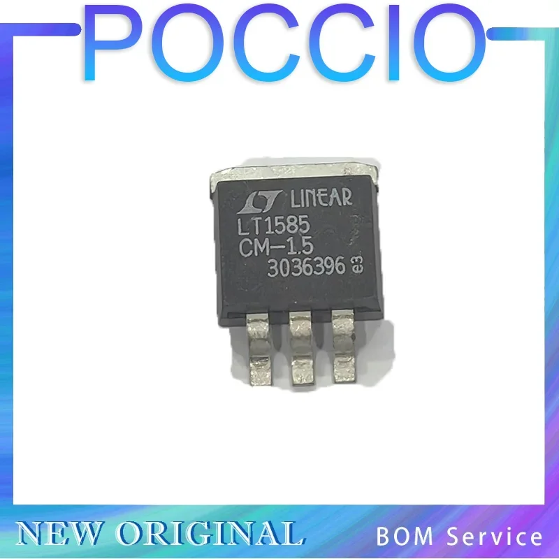 LT1585CM-3.3 LT1585CM-1.5 LT1585CM-3.38 LT1585 - 7A, 4.6A, 3A Low Dropout Fast Response Positive Regulators