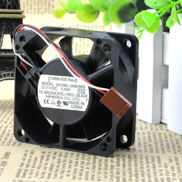 

6025 ORIGINAL 2410ML-04W-B69 12V 0.40A 3WIRES COOLING FAN