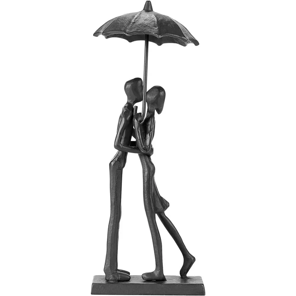 

Кованая железная скульптура ручной работы - абстрактная статуя для домашнего декора