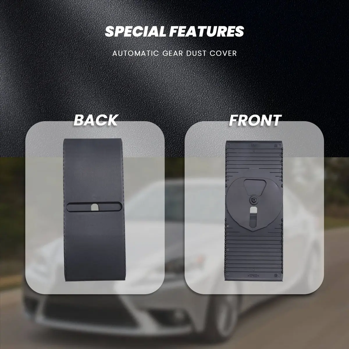 #47H (Black)Car Gear Dust Cover Shift Slide Cover for LEXUS IS350 IS250 2006-2013,Automotive Parts & Accessories