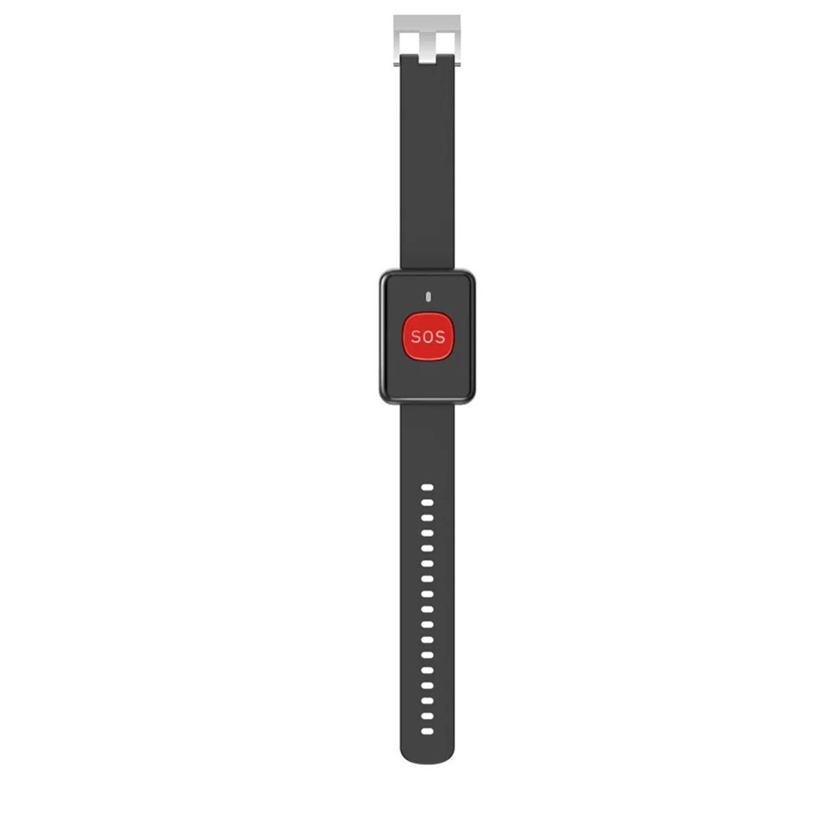 SMIEA 433.92MHz Wrist Watch Call RF RC Transmitter Watch Call Button Wireless SOS Emergency Button for the Elderly Black