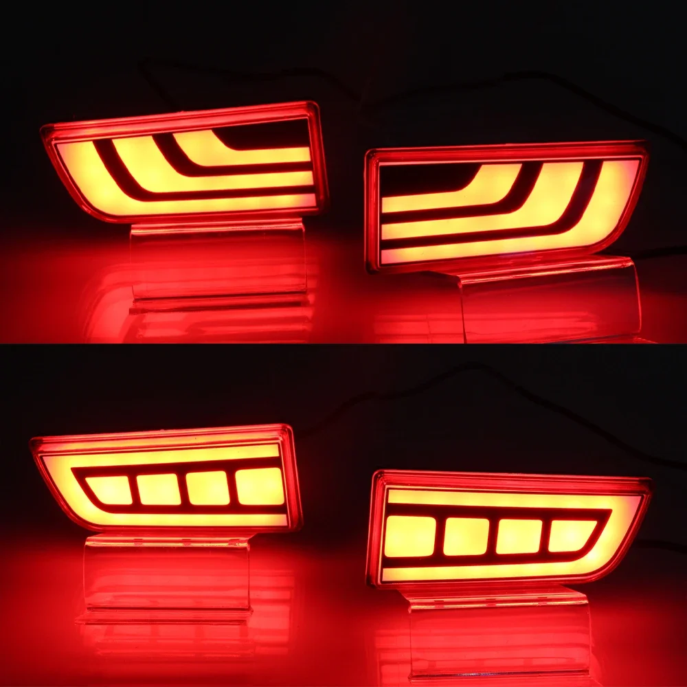 

Отличная пара светодиодных фонарей-отражателей для Mahindra Scorpio 2018-2019: задний противотуманный фонарь, фонарь заднего бампера, стоп-сигнал