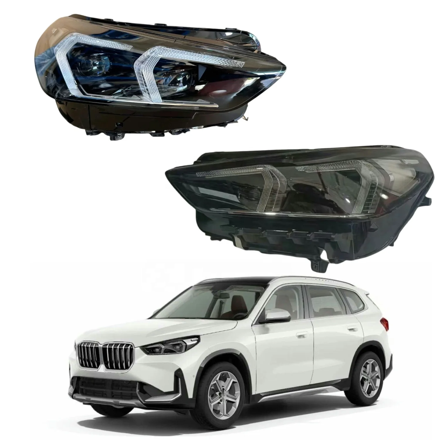 U11 U12 2023-2024 LED Front Headlight Assembly OEM Angel Eye Auto Lamp Parts