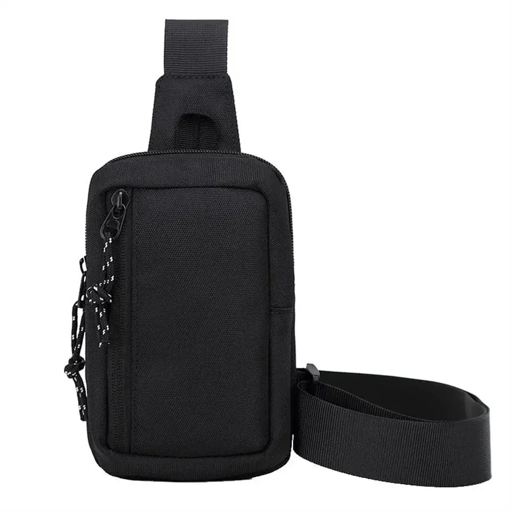 Travel Phone Bags Crossbody Men Chest Bag Oxford Small Male Shoulder Bag Black Handbag Man Phone Bags Running