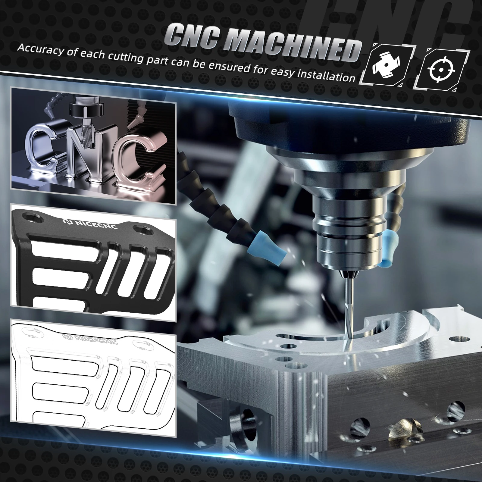 For 2019-2024 Yamaha Tenere 700 T700 XTZ 700 Tie Down Brackets Rack Luggage Side Mount Tenere700 Rally Edition 2020-2024 2023 - Image 3