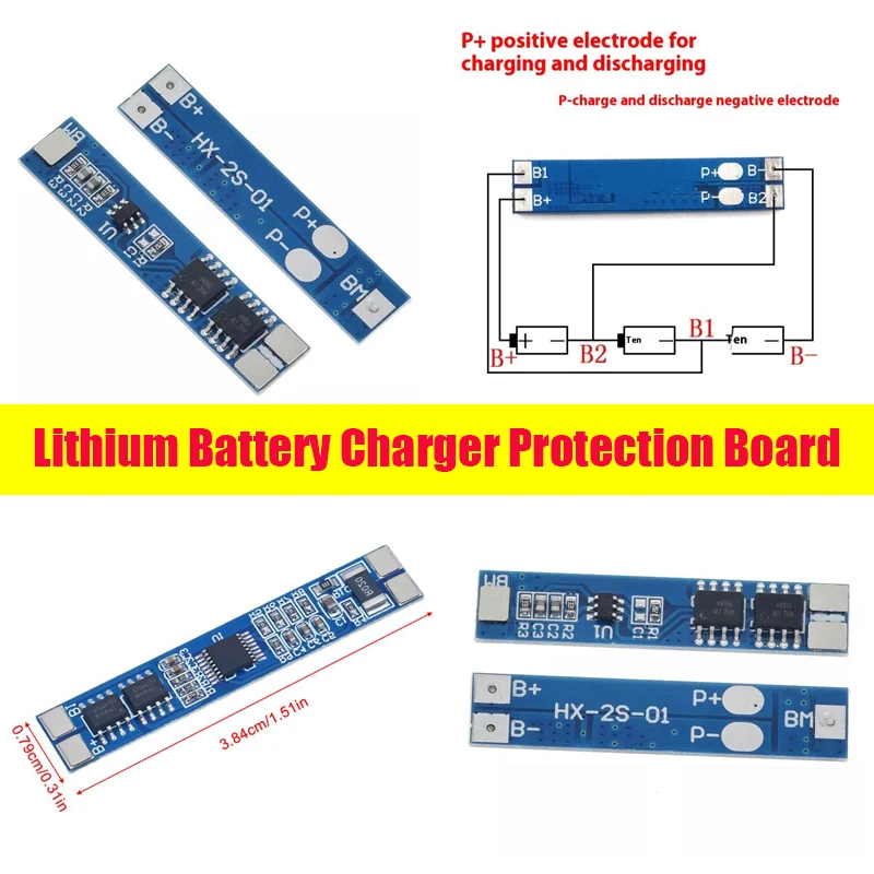 

[G331]1/2PCS3S 12V 8A Battery Li-ion 11.1V 12.6V 10A BMS Charger Protection Board 18650 Lithium Battery Charger Protection Board