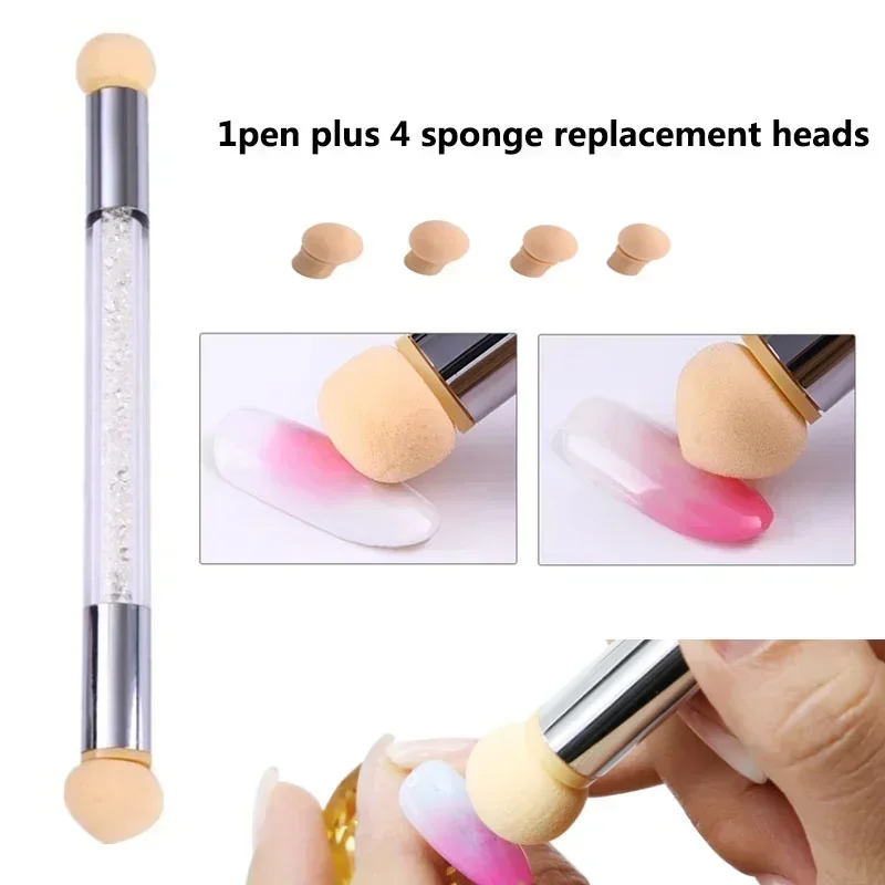 Double-Head Sponge Manicure Pen