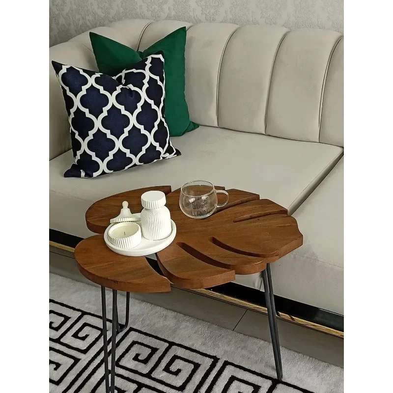 Unique antique appearance wooden coffee table decoration high demand living room furniture