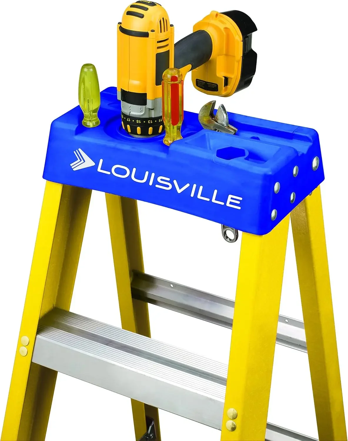 Ladder 8-Foot Step Ladder, 8 feet, Yellow