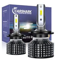 Carshark H4 LED Lights H7 Headlights 6000K H8 H9 H11 Auto Bulbs 12V 9005 HB3 9006 HB4 9012 HIR2 Car Fog Lamps 55W 20000LM