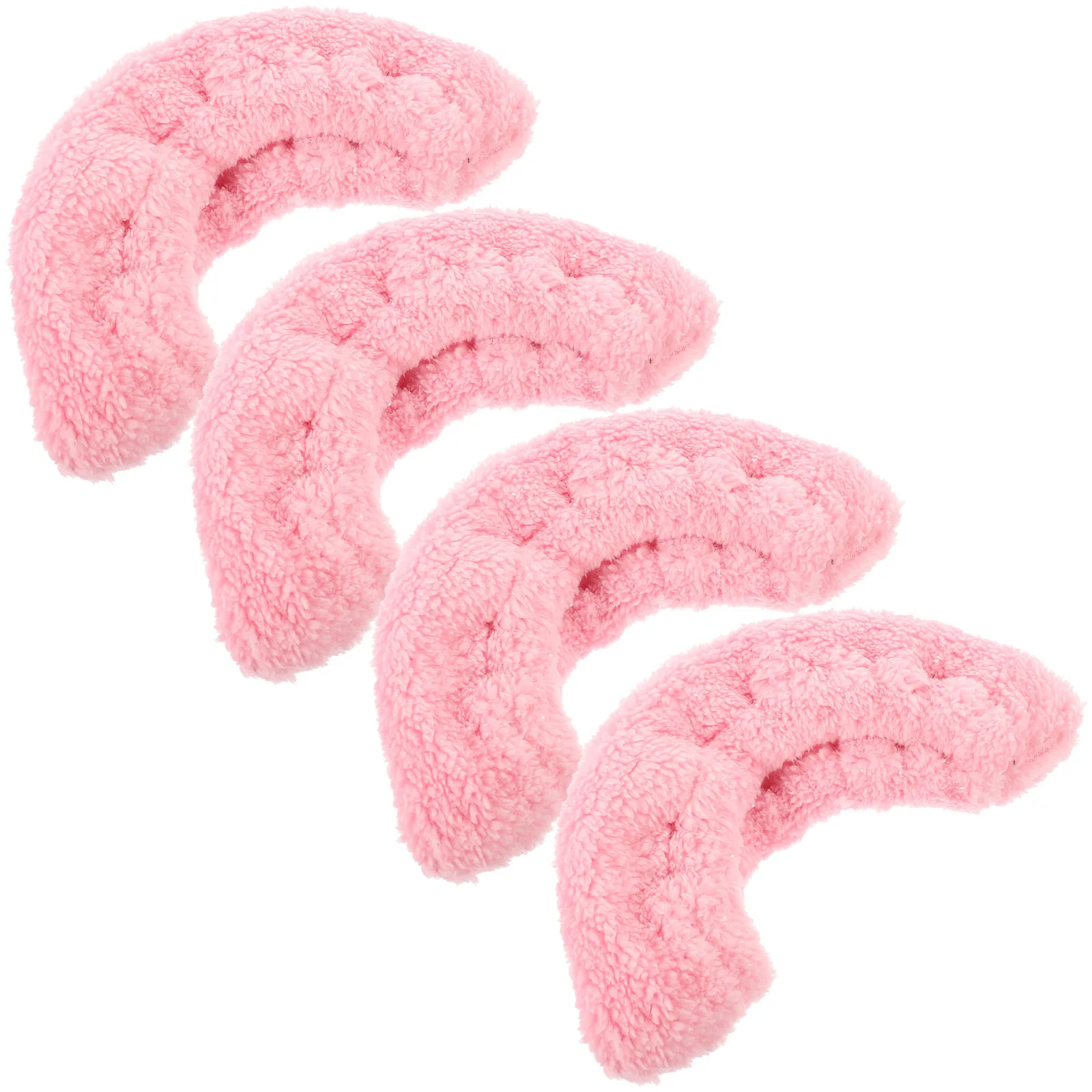 

2 Pair Kids Skate Covers Elastic Water Absorbent Thick Comfortable Skate Protector Ice Hockey Figure Ice Skates Light Pink Size