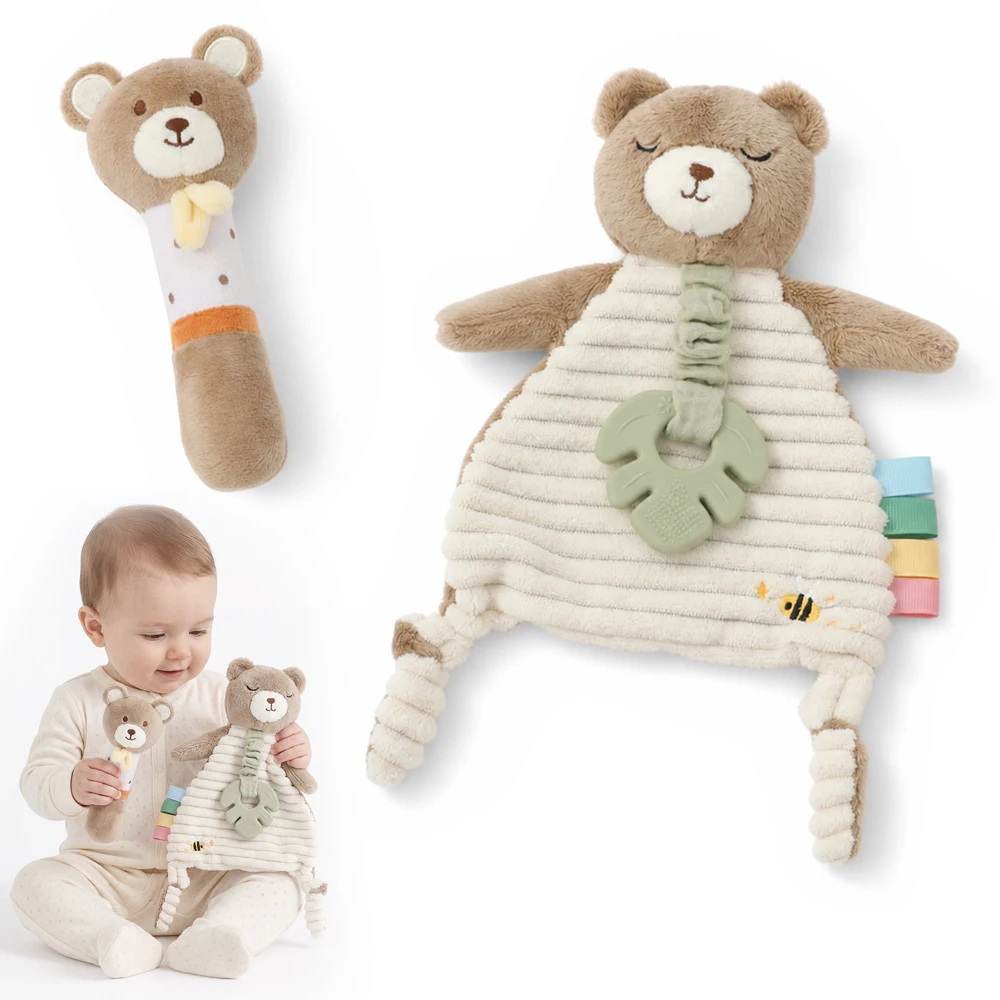 conjunto-de-2-pecas-urso-de-pelucia-para-bebe-com-chocalho-de-mao-e-mordedor-de-silicone-brinquedo-sensorial-macio-e-canelado-para-bebes-presente-ideal