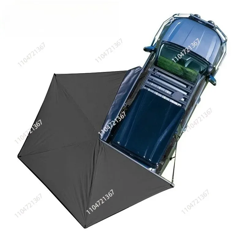 Car side canopy Ultra-wild 180 awning Rain protection Sun protection Side tent Side canopy 270 degrees fan tent 1pcs