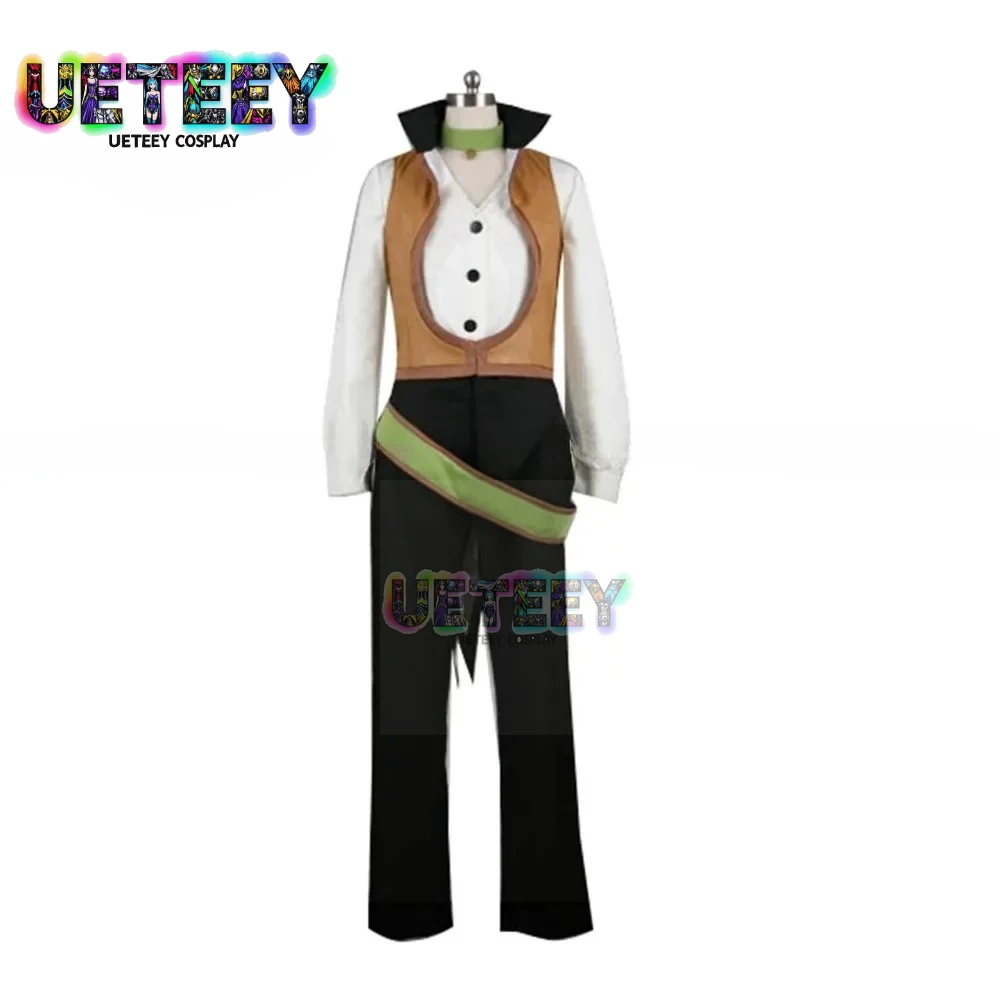 

UETEEY Tales of the Abyss Guy Cecil Uniform COS Clothing Cosplay Costume Customized size